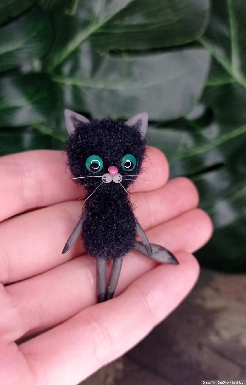 Малышня — Игрушки в смешанной технике (мех и глина): Арт