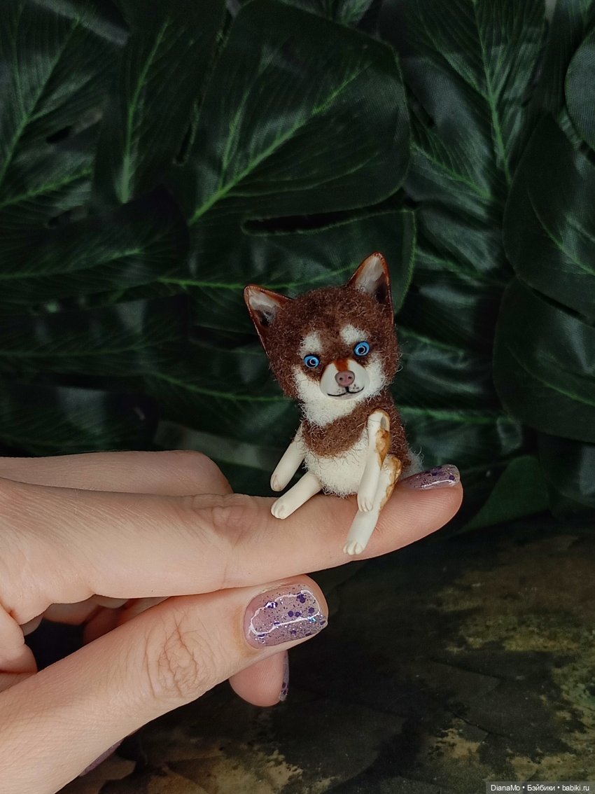 Мои собачки и котики — Авторские игрушки из разных материалов: синельная проволока (фото 5)