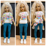 Комплект одежды для кукол 1/4 БЖД Минифи/ Minifee