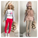 Комплекты одежды для кукол БЖД Минифи/ BJD Minifee