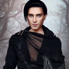 Кукла кен ООАК Синички