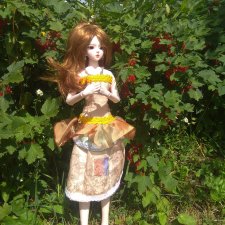 Я его слепила из того, что было