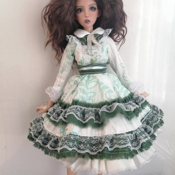 Ситцевое платье