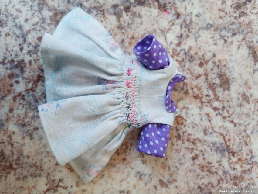 Новый наряд для Зайки — Одежда и обувь для кукол своими руками: фото (фото 3)