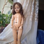 Антикварная французская кукла