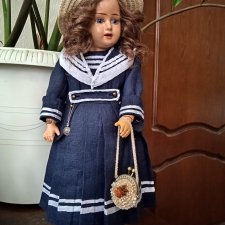 Антикварная французская куколка