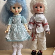 Пятна на советских куклах