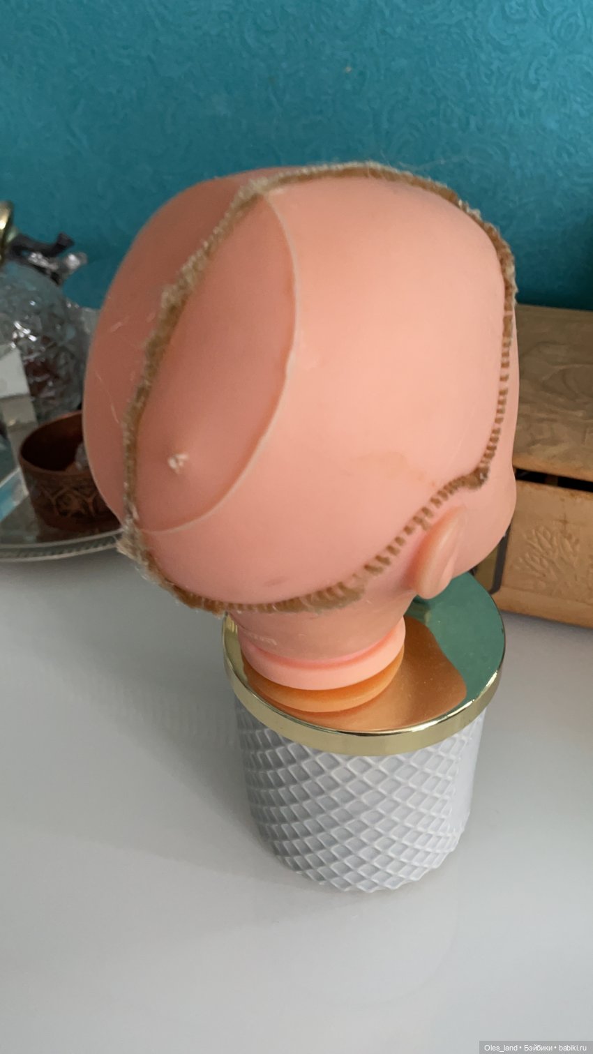 Жила-была девочка… — Ремонт кукол СССР и ГДР (немок): чернота (фото 3)