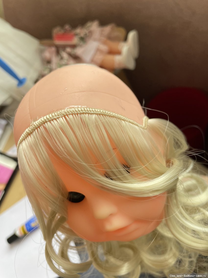 Жила-была девочка… — Ремонт кукол СССР и ГДР (немок): чернота