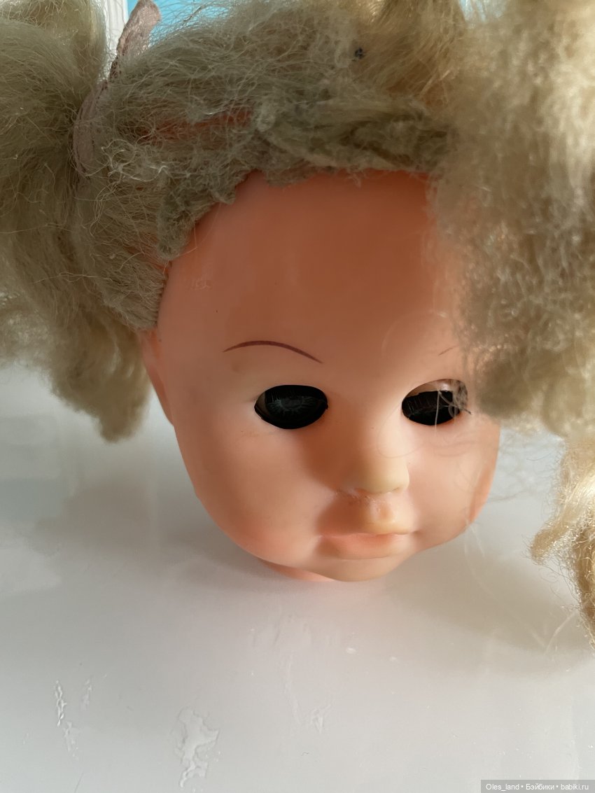 Жила-была девочка… — Ремонт кукол СССР и ГДР (немок): чернота