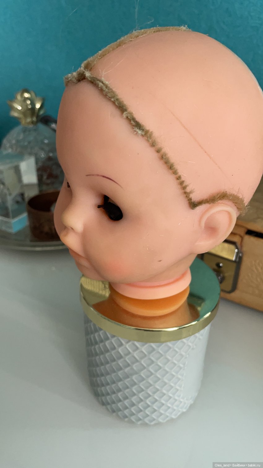 Жила-была девочка… — Ремонт кукол СССР и ГДР (немок): чернота (фото 2)