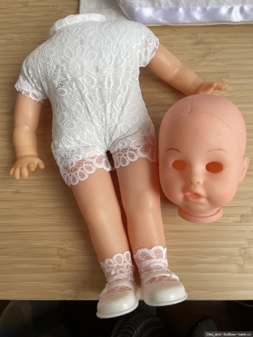 Жила-была девочка… — Ремонт кукол СССР и ГДР (немок): чернота (фото 8)