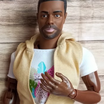 Ещё один новенький афромужчина