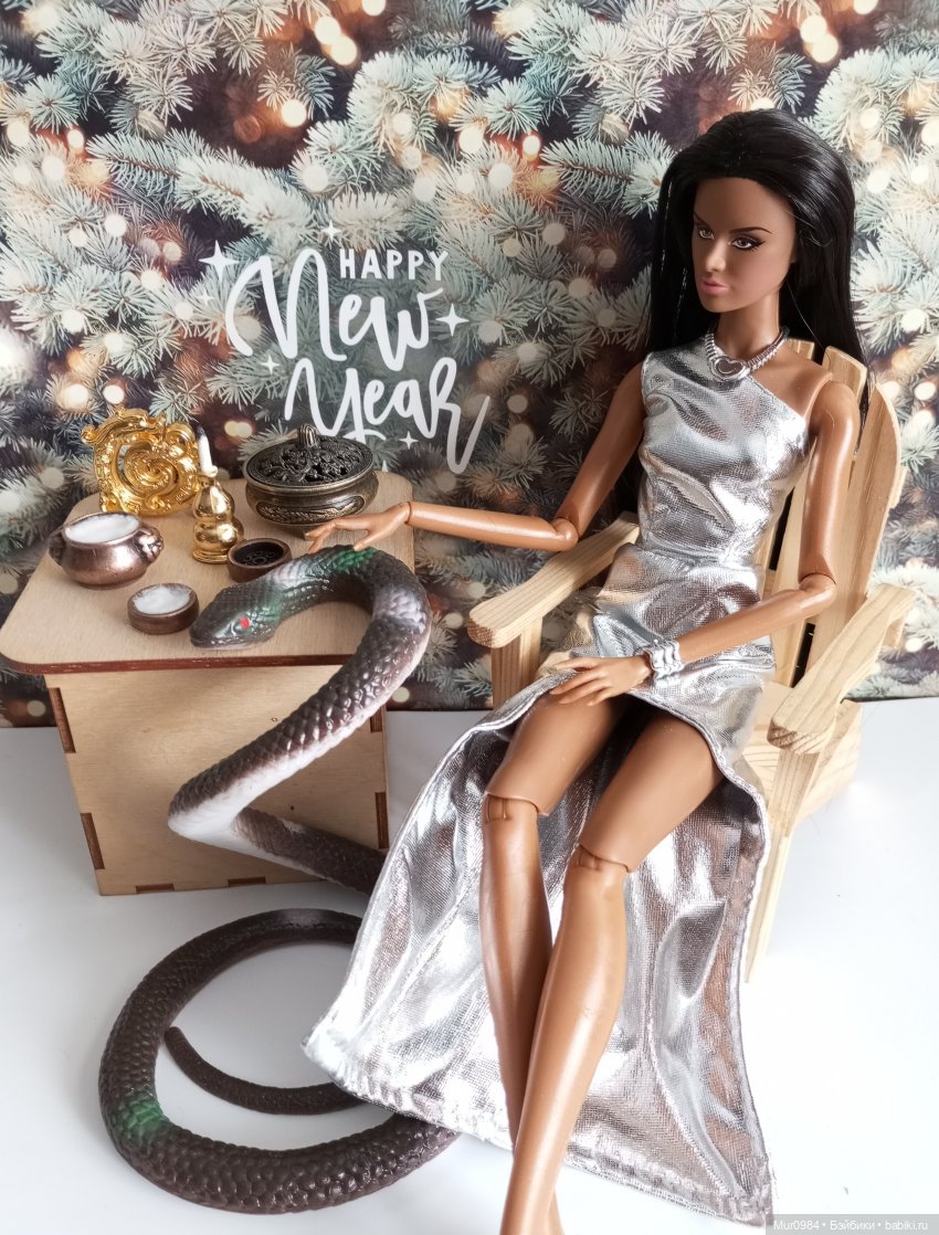 Камила и змей (символ 2025г.) (фото 9)