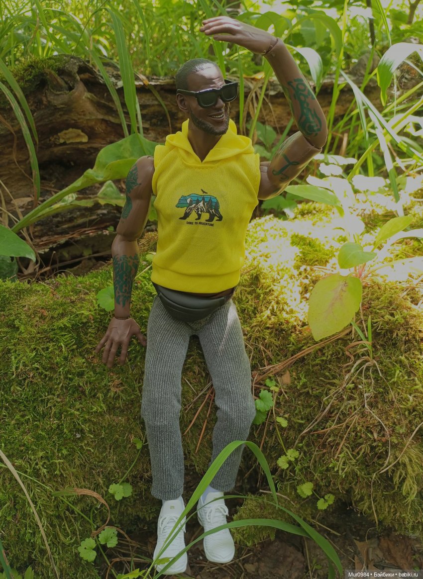 Ещё один баскетболист - экшен LeBron James