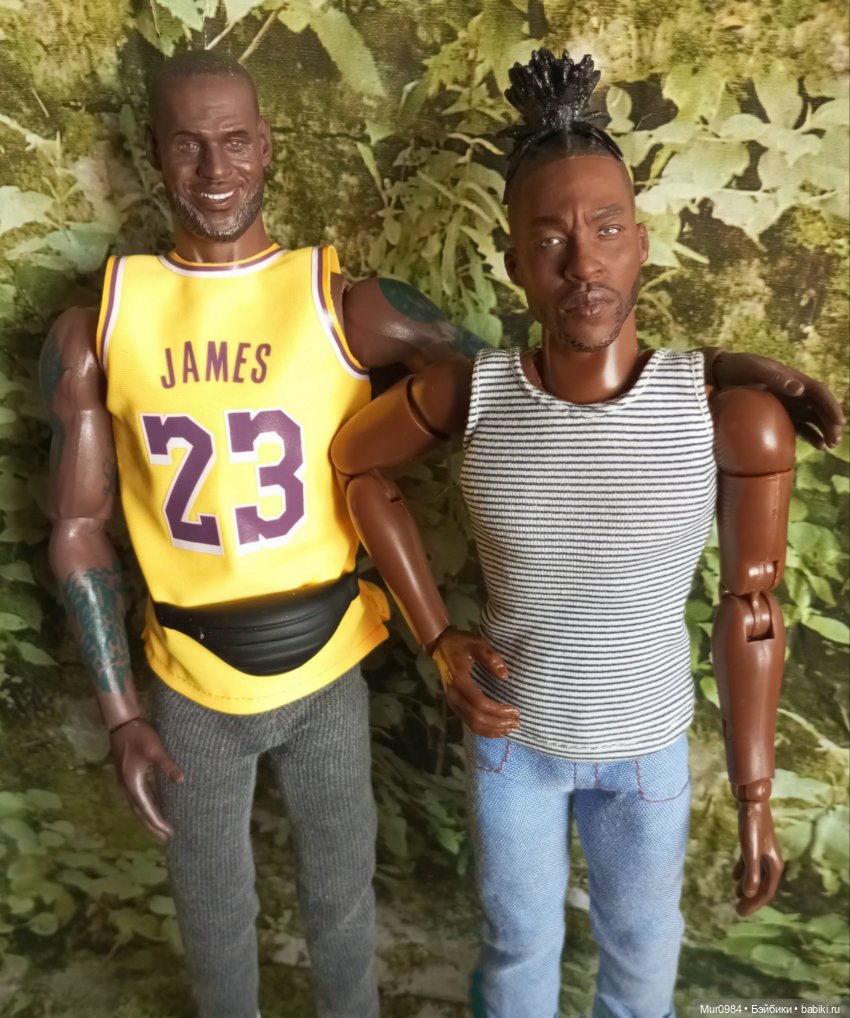 К нашему баскетболисту Джеймсу приехал друг Дэвид (фото 10)