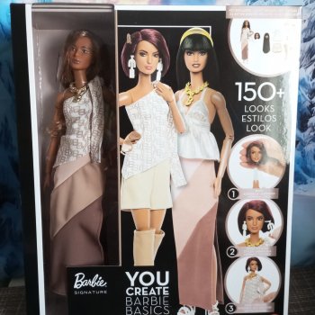 Мой набор "You create barbie basics neutral kit 001"