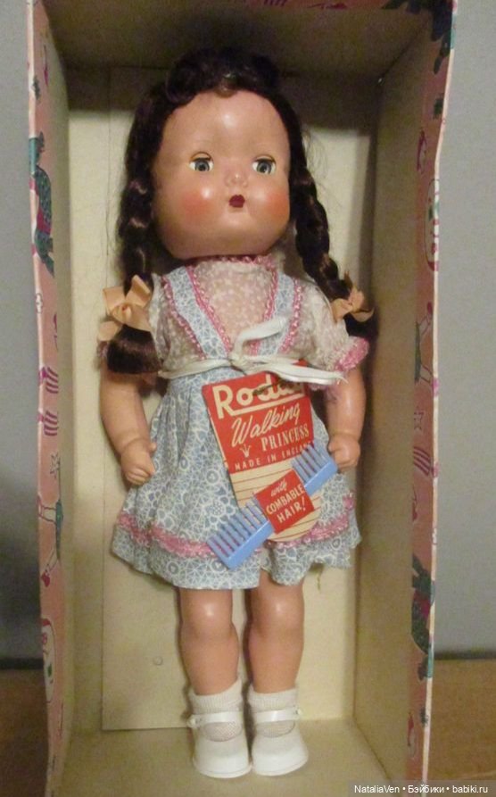 Шагающая Шарлотта - Принцесса Roddy Walker, Англия, 1950-е (фото 9)