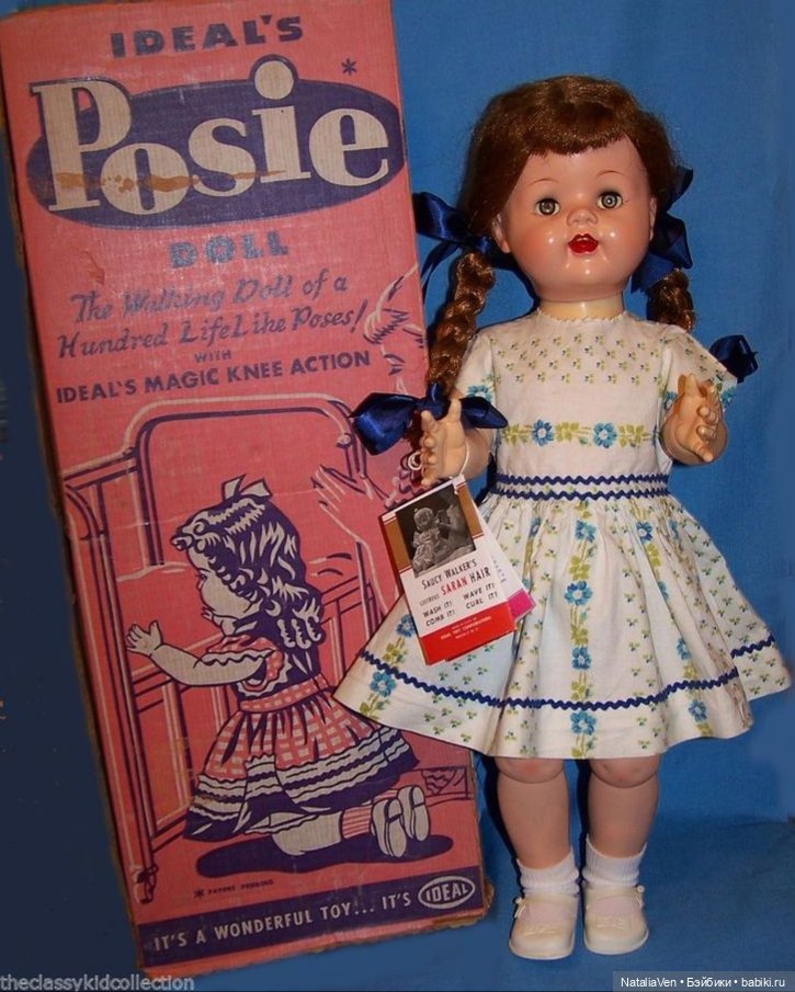 Шагающая Шарлотта - Принцесса Roddy Walker, Англия, 1950-е (фото 3)