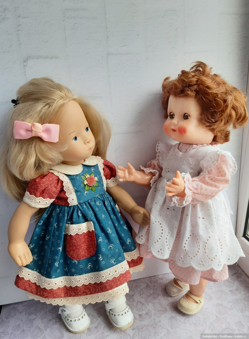 Об удивительных кукольных путях: Шагающая Энни - Roddy Walker 14", Англия 1950-х, твердый пластик (фото 10)