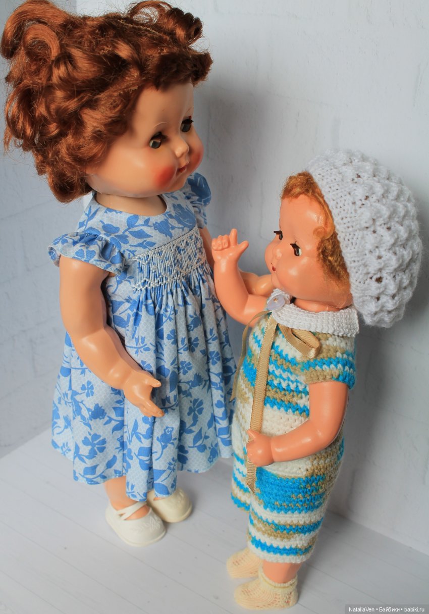 Об удивительных кукольных путях: Шагающая Энни - Roddy Walker 14", Англия 1950-х, твердый пластик