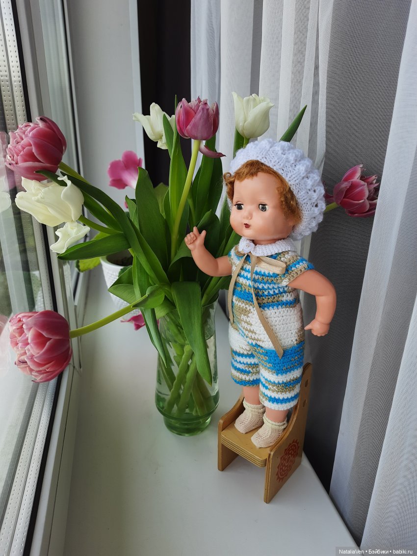 Шагающая синеглазая Фанни - Roddy Walker 21", Англия, 1950-е, или история о том, как куклы умеют ждать: часть 2 - от меня | Бэйбики Шагающая синеглазая Фанни - Roddy Walker 21", Англия, 1950-е, или история о том, как куклы умеют ждать: часть 2 - от меня