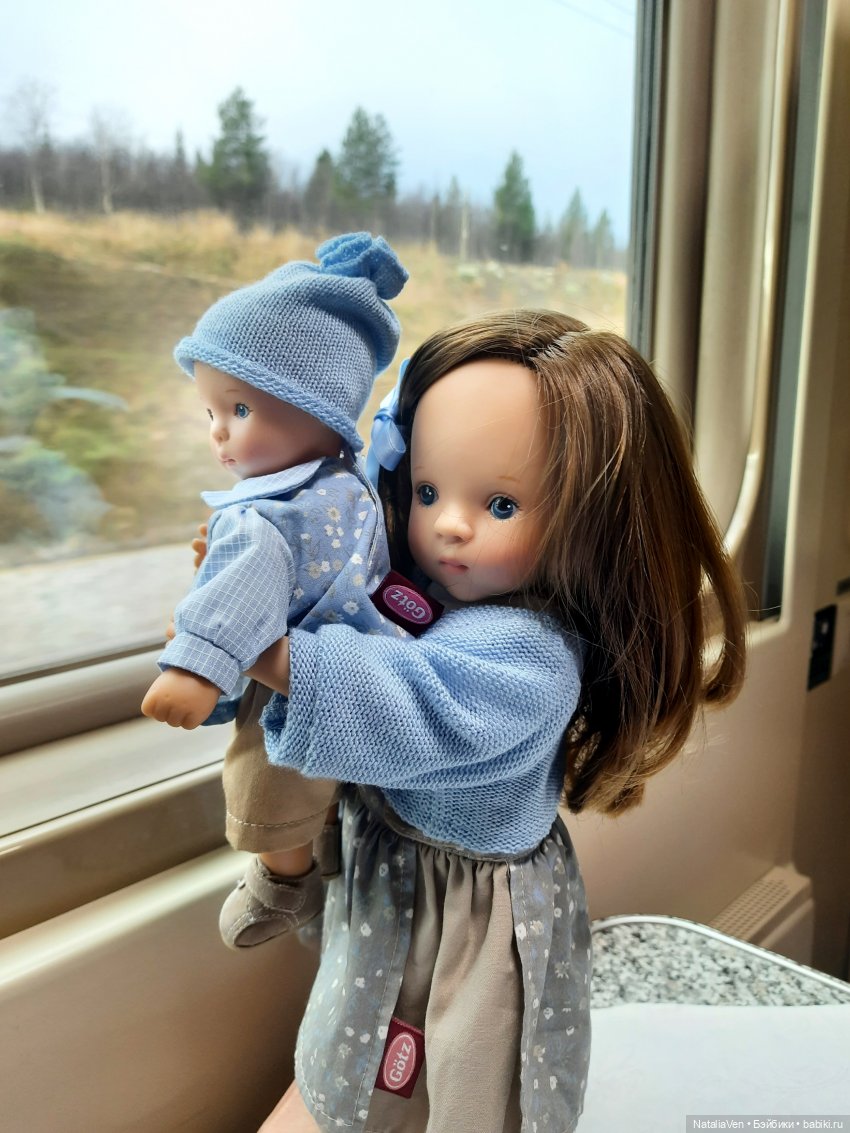 О синеглазых встречах: Лекса и Колин Сильвии Наттерер для Gotz, 2001 год | Бэйбики О синеглазых встречах: Лекса и Колин Сильвии Наттерер для Gotz, 2001 год (фото 6)