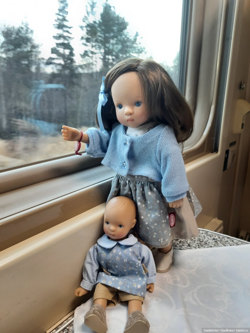 О синеглазых встречах: Лекса и Колин Сильвии Наттерер для Gotz, 2001 год | Бэйбики О синеглазых встречах: Лекса и Колин Сильвии Наттерер для Gotz, 2001 год (фото 5)