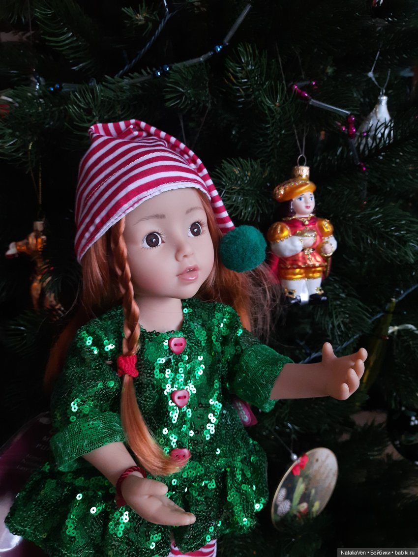 Элла-Элея Gotz Little Kidz - о рыжих эльфийских новогодних сказках