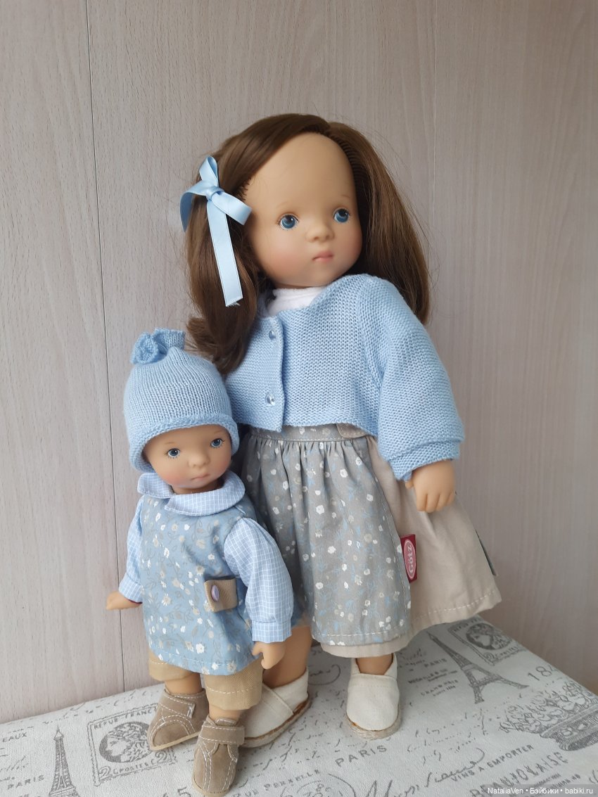 О синеглазых встречах: Лекса и Колин Сильвии Наттерер для Gotz, 2001 год | Бэйбики О синеглазых встречах: Лекса и Колин Сильвии Наттерер для Gotz, 2001 год (фото 4)