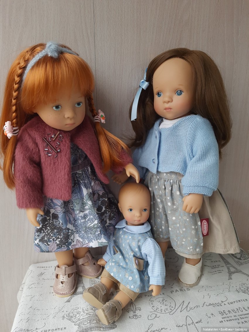 О синеглазых встречах: Лекса и Колин Сильвии Наттерер для Gotz, 2001 год | Бэйбики О синеглазых встречах: Лекса и Колин Сильвии Наттерер для Gotz, 2001 год (фото 8)