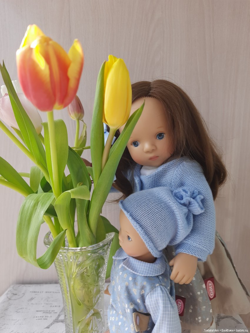 О синеглазых встречах: Лекса и Колин Сильвии Наттерер для Gotz, 2001 год