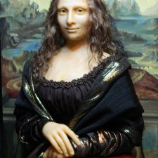 Коллекционная кукла "Мона Лиза"