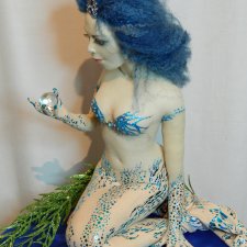 Текстильная кукла Русалочка