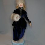 Авторская кукла На катке