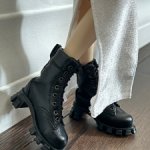 Ботинки кожаные для Pasha mini