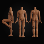 BJD тело для куклы Paola Reina мальчик (Карамель)