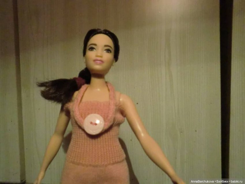 Три быстрых эскиза одной куклы