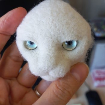 Мягкая игрушка рысь | Процесс