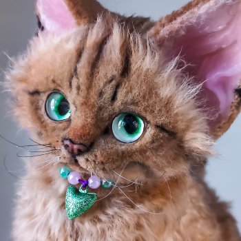 Игрушка кот. Девон рекс.