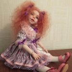 Интерьерная авторская кукла