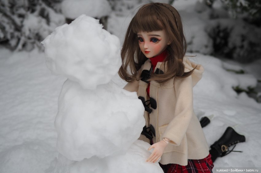 Наконец-то снегопад — Куклы Звезды подиума (Angel Collection): шарнирные (фото 2)