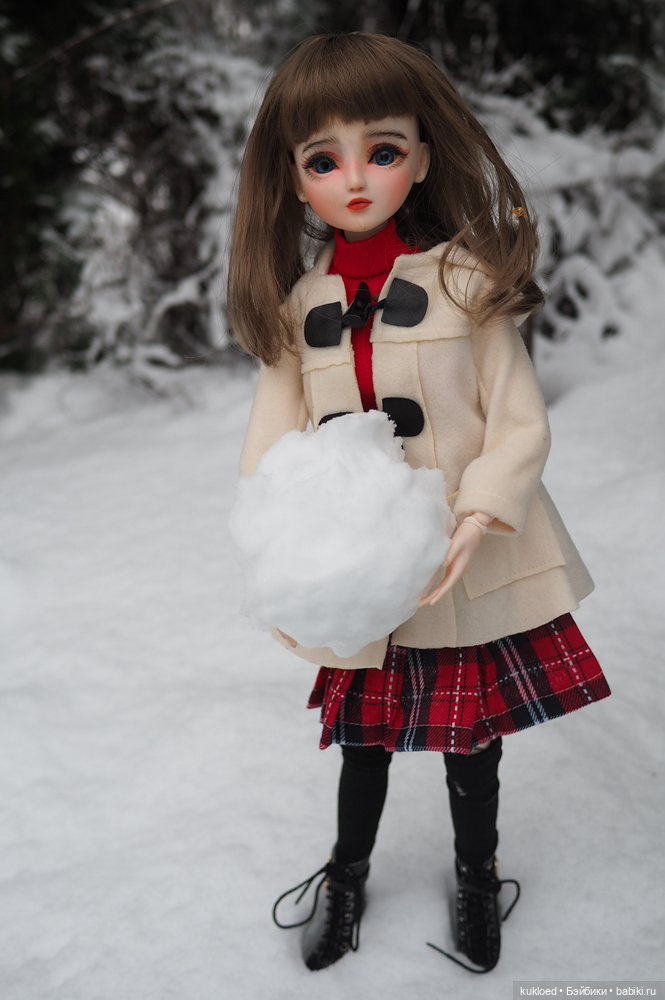 Наконец-то снегопад — Куклы Звезды подиума (Angel Collection): шарнирные