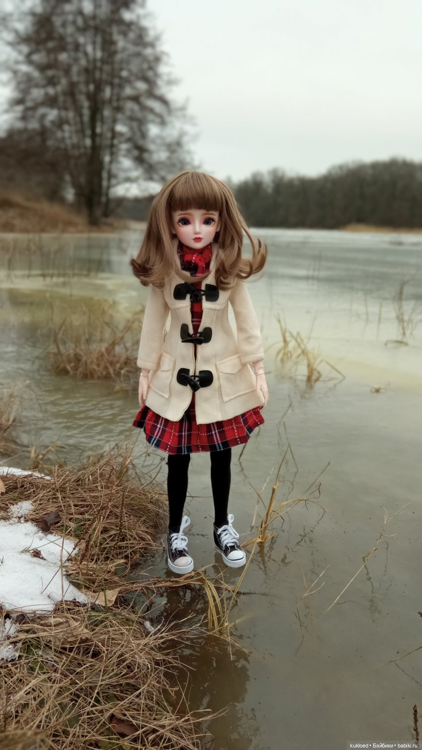 Зимняя прогулка — Куклы Звезды подиума (Angel Collection): шарнирные (фото 5)