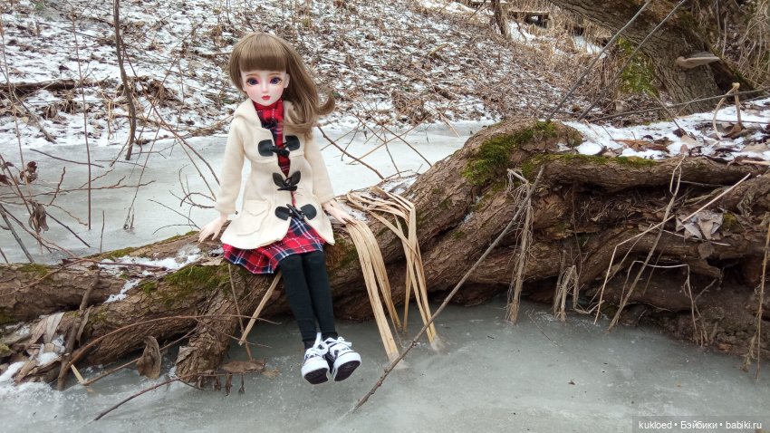 Зимняя прогулка — Куклы Звезды подиума (Angel Collection): шарнирные (фото 8)