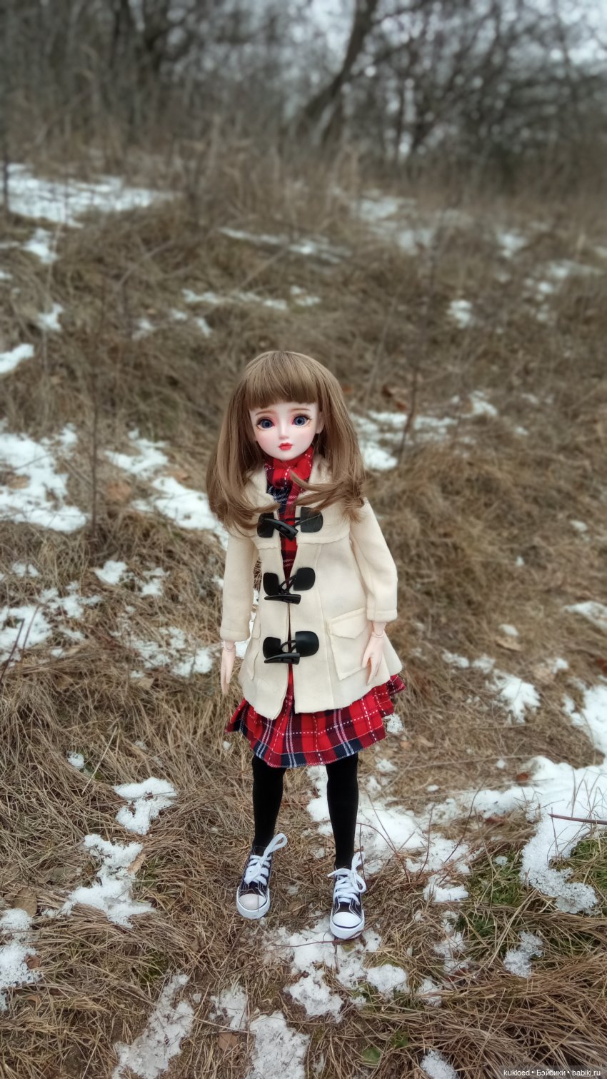 Зимняя прогулка — Куклы Звезды подиума (Angel Collection): шарнирные (фото 4)