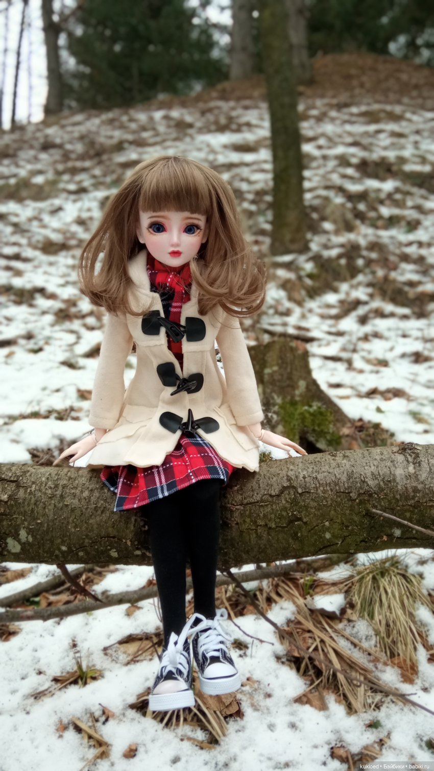 Зимняя прогулка — Куклы Звезды подиума (Angel Collection): шарнирные (фото 6)