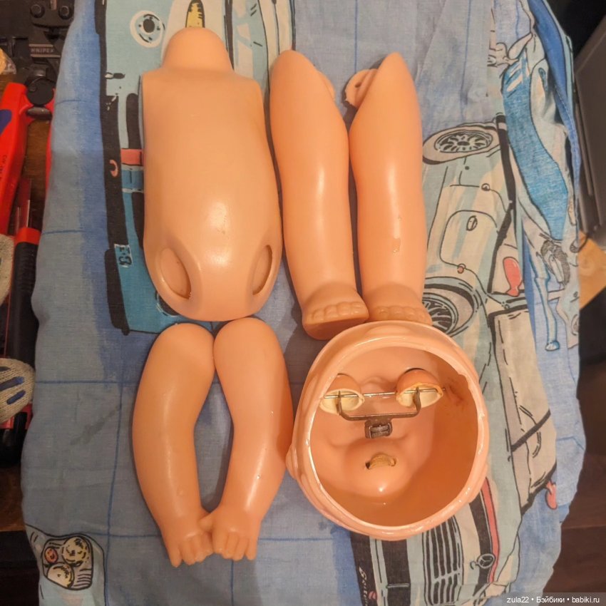 Новогодний подарочный набор «Собери сам винтажную куклу» - Гуля (фото 3)