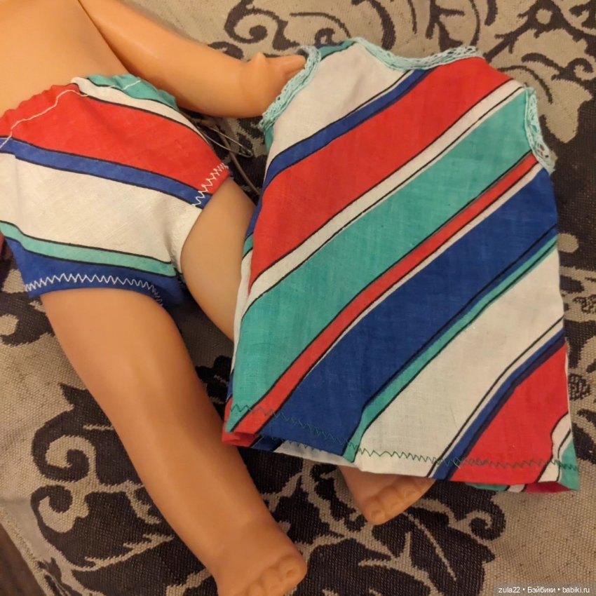 Новогодний подарочный набор «Собери сам винтажную куклу» - Гуля (фото 7)