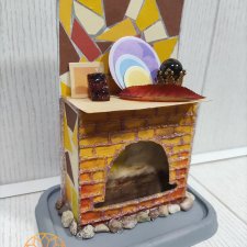 Бюджетный вариант камина